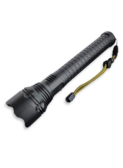 Buy Emergency Light Adjustable, Zoom LED Torch Comfortable Grip Press Switch USB Charging Anti Slip Finish for Outdoor for Camping in Egypt