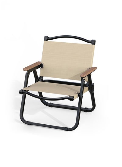 Buy Portable Folding Chair Aluminum Alloy Outdoor Camping Chair Free Installation Beach Chair Oxford Cloth Fabric Suitable for Camping Seaside Travel in Saudi Arabia