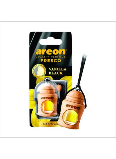 Buy Areon Fresco Vanilla Black Car Air Freshener in Egypt