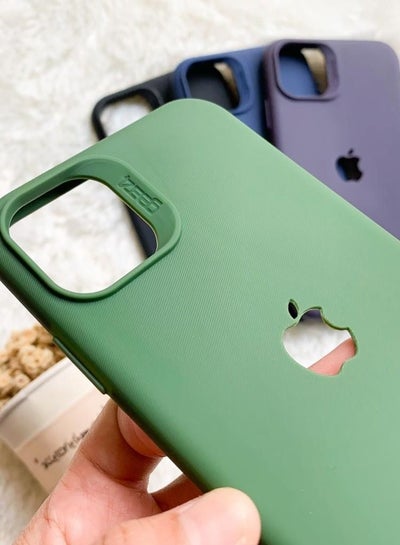 Buy Gear 4 New Hybrid Crystal Case is made of durable non slip premium material that won't get stuck in pockets like regular iPhone 14 Pro silicone cases Green in Egypt