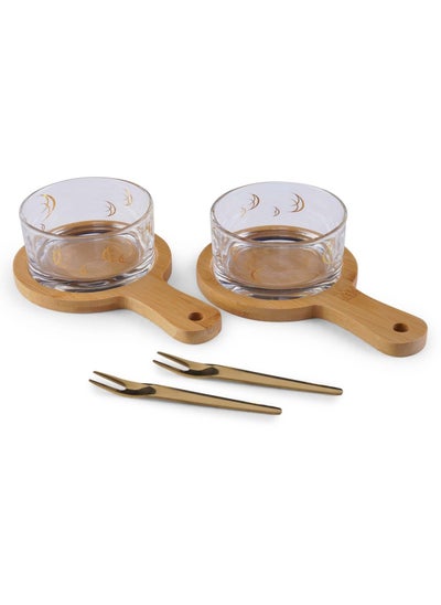 Buy Cuisineart 6-Piece Dessert Set - Clear in UAE