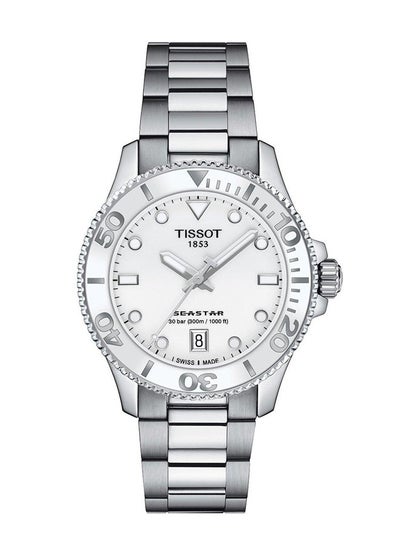 Buy TISSOT Seastar 1000 Quartz Watch for Women 36mm T120.210.11.011.00 in Saudi Arabia