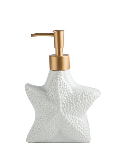 اشتري Ceramic Bathroom Accessories, Complete Bath Accessory with Soap Dispenser في الامارات