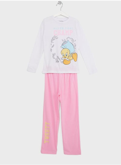 Buy Youth Looney Tunes Pyjama Set in UAE