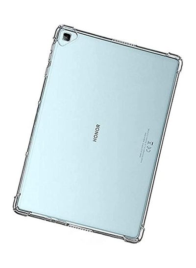 Buy جراب ممتص للصدمات من السيليكون والمطاط TPU النحيف الناعم لهاتف Huawei MatePad T10s (شفاف) in Egypt