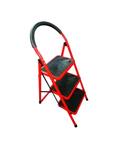 Buy 3 Steps Folding Steel Ladder in UAE