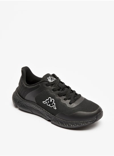 اشتري Men's Logo Detail Lace Up Sports Shoes في الامارات