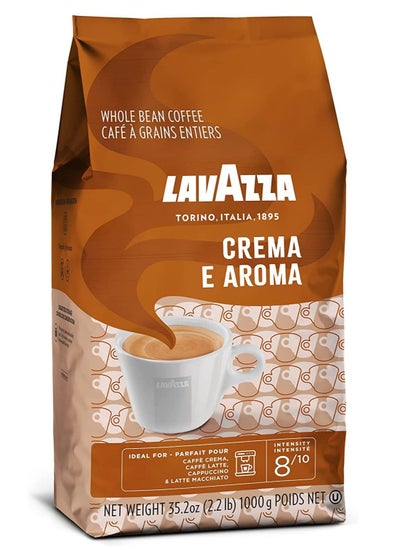 Buy Crema E Aroma Espresso Coffee Beans For Creamy Coffee 1000g in UAE