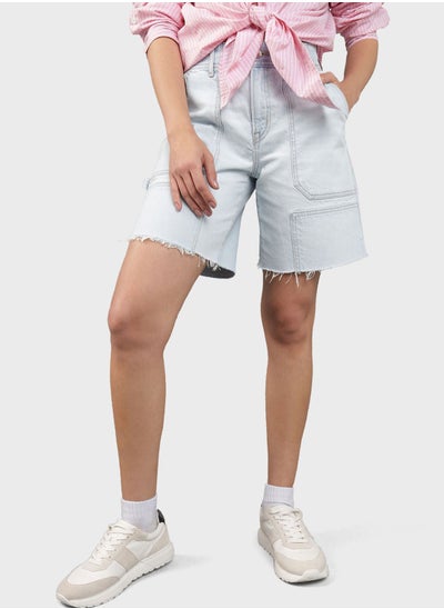 Buy Pocket Detail Baggy Cargo Shorts in UAE