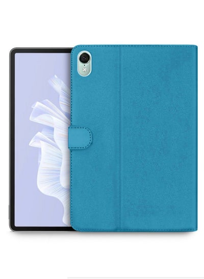 Buy PU Leather Magnetic Closure Flip Case Cover For Huawei MatePad Air 4G 11.5 Inch 2023 / Huawei MatePad 11.5 Inch 2023 Sea Green in Saudi Arabia