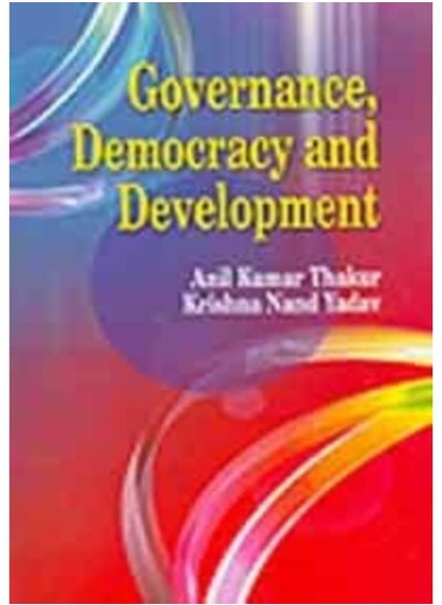 اشتري Governance Democracy And Development - Hardback في السعودية