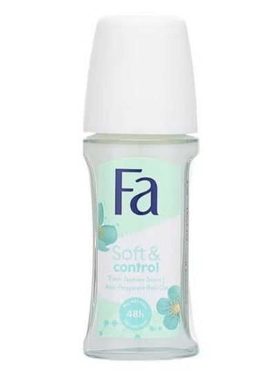 Buy Fa Roll-On Deodorant Soft & Control - 50 Ml in Egypt