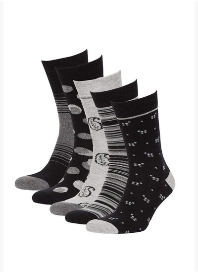 Buy 5 Pack Man High Cut Socks in UAE