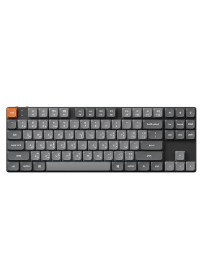 Buy Keychron K1 Max Swappable Gateron RGB Backlight Red Switch Low profile Keyboard in UAE