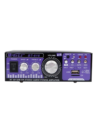 اشتري Stereo Audio Power Amplifier, Purple/Black في الامارات