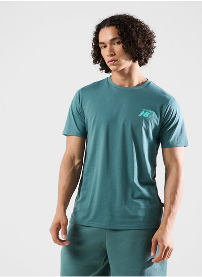 Buy Essential Heathertech Graphic T-Shirt in UAE