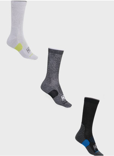 Buy 3 Pack Crew Socks in Saudi Arabia