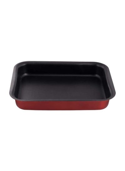 اشتري Vetro Rectangle Pan Non Stick (Coating Interior) 37X27Cm  Wine Red K797009/37 في السعودية