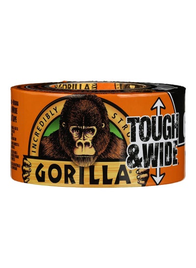 اشتري Gorilla Tape, Black Tough & Wide Duct Tape, 1.88" X 10 Yd, Black في الامارات