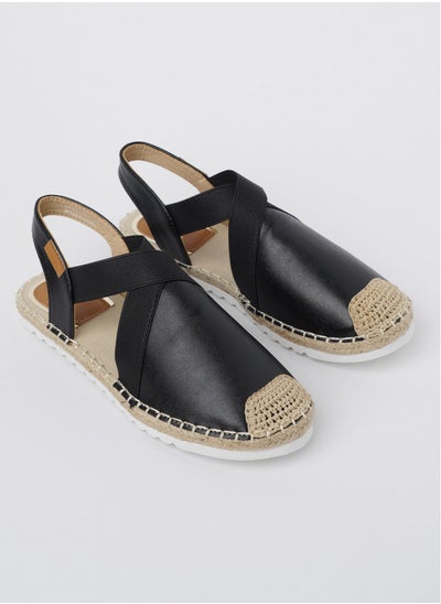 اشتري JOVE Women's Casual Espadrilles BLACK في السعودية