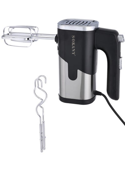 اشتري Sokany Turbo Hand Mixer, Sk-6621/800W, 5 Speed transmission في الامارات