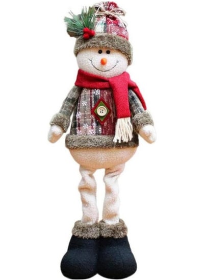 Buy Decoration Standing Plush Ornaments, Telescopic Length Standing Doll for Table Fireplace Home Decoration in UAE