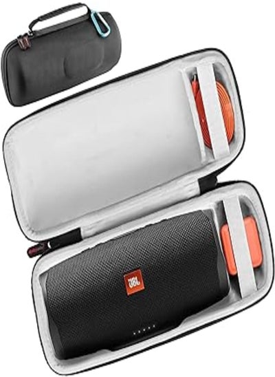 اشتري حافظة مقاومة للماء من HomeEquip لجهاز JBL Charge 4/ Charge 5، تناسب العديد من مكبرات صوت بلوتوث JBL، أسود (الحافظة فقط) في مصر