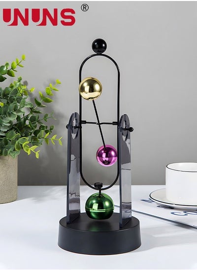 Buy Newtons Cradle,Balance Toy,Automatic Swing Motion Perpetual Motion Model,Physics Pendulum Science Desk Office Decor Toy in UAE