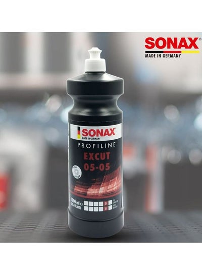 Buy SONAX Profiline ExCut 05-05 Dual Action, For sanding down scratched, Removes deep scratches - 1L in Saudi Arabia