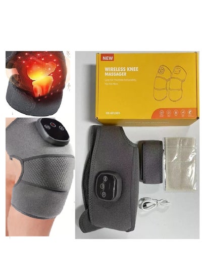 Buy 3 in 1 Knee Shoulder Elbow Heating Massager, Portable Cordless Hot Compress Massager, Relieve Joint Pain and Pressure, Suitable for Office, Study and Home (1 Piece) in Egypt