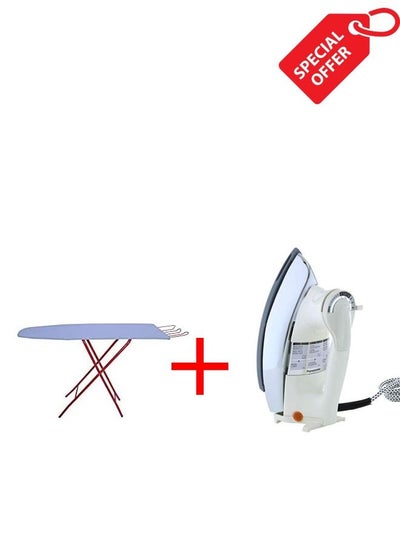 اشتري جهاز كي تلقائي بقدرة 1000 وات NI-22AWT أوف وايت+طاولة كي الملابس في مصر