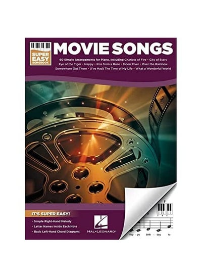 Buy Movie Songs - Super Easy Songbook in UAE