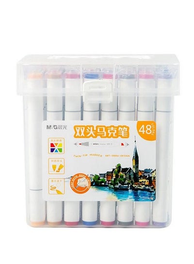Buy DoubleHeaded Marker Hand Painting Design Set 48pcs in Egypt