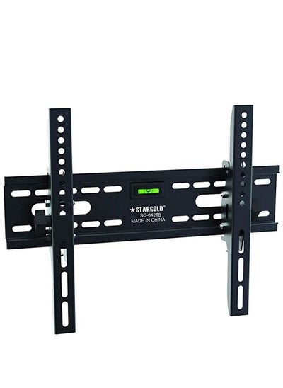 اشتري Tilting Wall Mount Tv Bracket Heavy Duty Adjustable Tv Stand For 32 70 Inches Led Lcd Plasma And Flat Screen Max Vesa 600 X 400 Mm Black في السعودية