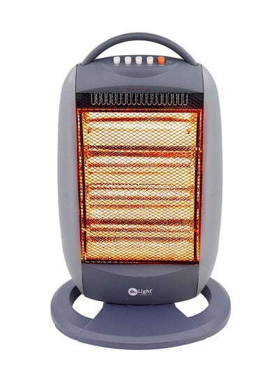 Buy Halogen Heater 4 Heating Power Settings Oscillation Function Portable And Convenient Safety Tip in UAE