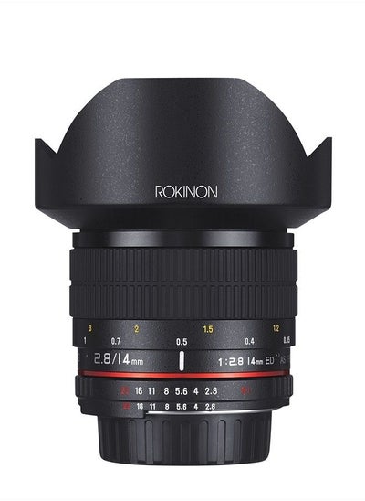 اشتري 14mm f/2.8 IF ED UMC Ultra Wide Angle Fixed Lens w/ Built-in AE Chip for Nikon في الامارات