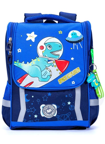 Buy School Bag Dino in Space - Blue in UAE