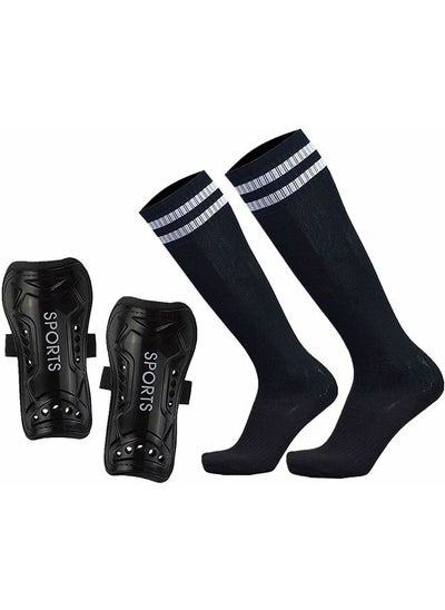 Buy Soccer Shin Guards for Youth Kids Toddler Protective Soccer Shin Pads & Sleeves Equipment Football Gear for 8-15 Years Old Children Teens Boys Girls in Saudi Arabia