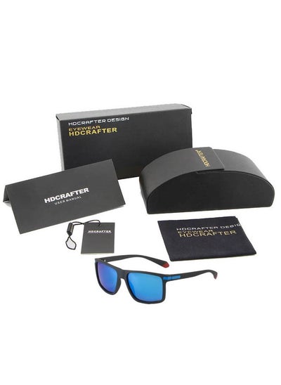 اشتري Rectangular Sunglasses-Blue في الامارات