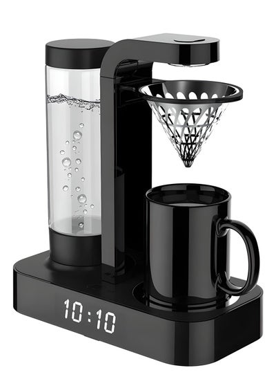 اشتري Coffee Machines Mini Automatic Coffee Machine Drip Coffee Machine With Digital Clock Display Home Coffee Machine في الامارات