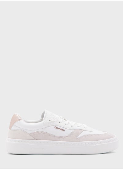 Buy Cupsole Lace Up Low Top Sneakers in UAE