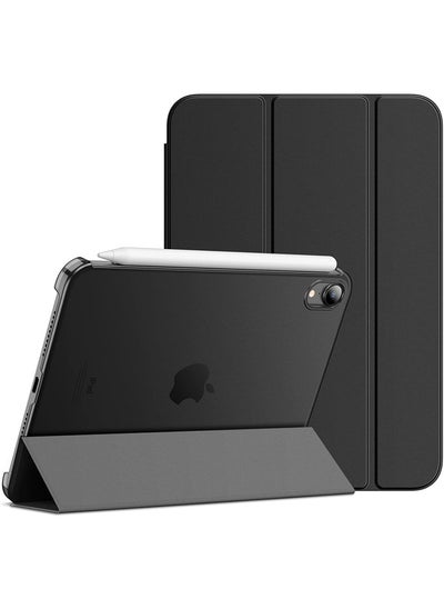 Buy Protective Flip Case For Apple iPad Mini 6 With Trifold Stand Auto Wake Sleep Shockproof Cover in UAE