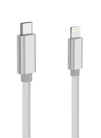 Buy iPhone Charger Cable 1M[MFi Certified] USB C to Lightning Cable Fast Charging braided Power Delivery PD 20W iPhone Cable for iPhone 14/14 Pro/14 Plus/14 Pro Max, iPad Pro, iPhone 8-13 All Series in Saudi Arabia