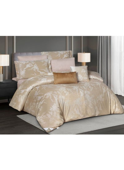 Buy Winter Duvet Set Made Of Fur And Velvet Reversible With Durable And Soft Fabric Heavy Filling 8 Pieces King Size in Saudi Arabia