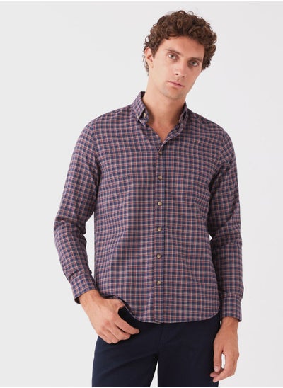 Buy Checked Regular Fit Shirt in Saudi Arabia