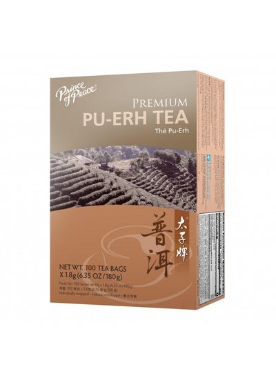 اشتري Prince Of Peace Tea Premium Pu-Erh Tea, 100 Teabags في الامارات