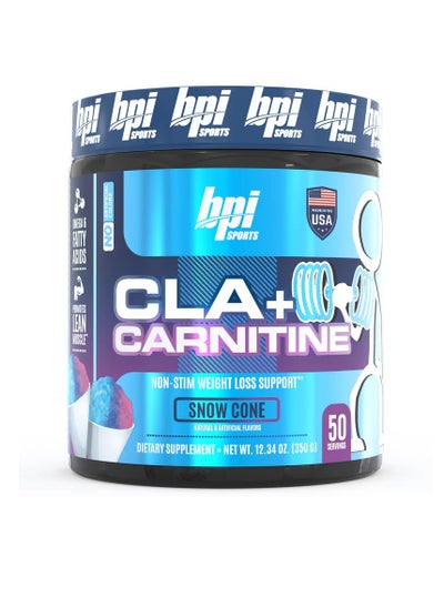 Buy BPI CLA + Carnitine 50 Servings Snow Cone in UAE