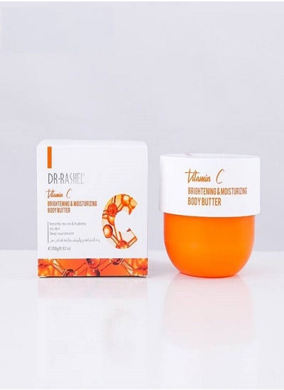 Buy DR RASHEL Vitamin C Whitening Moisturizing Body Butter Cream in UAE