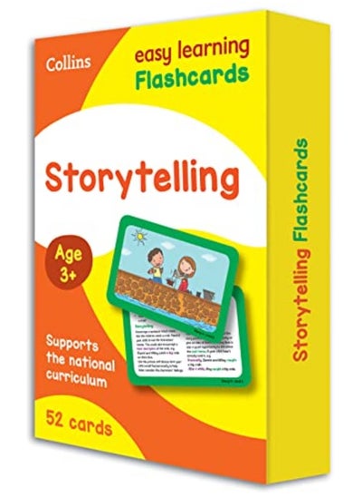 اشتري Storytelling Flashcards: Ideal for home learning (Collins Easy Learning Preschool) في الامارات