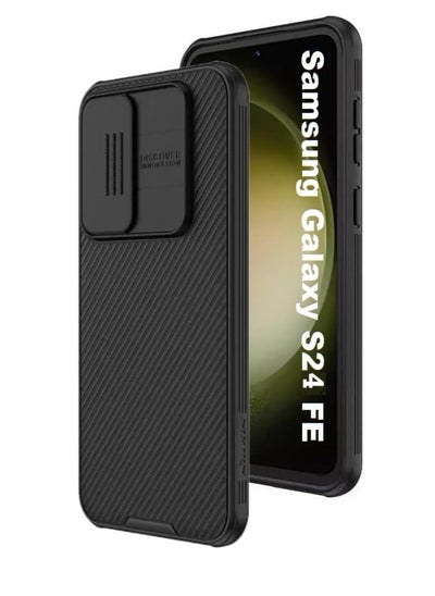 Buy Case for Samsung Galaxy S24 FE Nillkin Camshield Pro Cover with Slide Camera Lens Protection Anti scratch Hard Back case with soft TPU Bumper Protection for Samsung Galaxy S24 FE in UAE